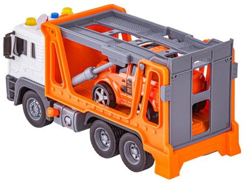 Multifunkcyjna Ciężarówka, Laweta, Transporter + Samochód Pomoc Drogowa 1:16 Auto
