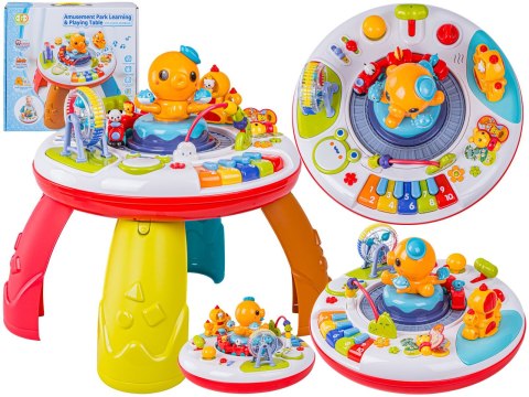 Multifunkcyjny Edukacyjny Muzyczny Stolik Dla Dzieci OŚMIORNICA Pianinko Ciuchcia
