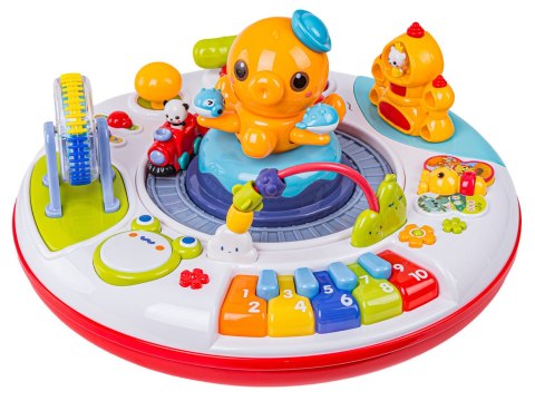 Multifunkcyjny Edukacyjny Muzyczny Stolik Dla Dzieci OŚMIORNICA Pianinko Ciuchcia