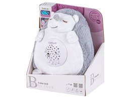 Pluszowy Jeż Jeżyk PROJEKTOR Maskotka Emituje Biały Szum Usypiacz Pomaga Zasnąć Zabawka Dla Dzieci