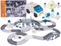 TOR WYŚCIGOWY Samochodowy Stacja Kosmiczna, KOSMOS Rakieta Kosmiczna 332 el.