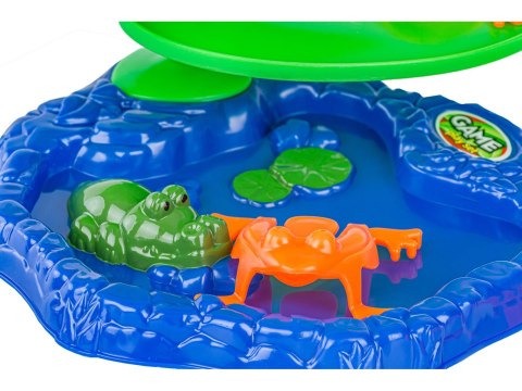 Wesoła Gra Zręcznościowa - SKACZĄCE ŻABKI "Jumping frog" Pchełki