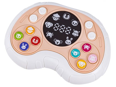 Zabawka Na Pamięć KONTROLER BEŻOWY Gamepad Edukacyjna gra dla dzieci Pad Konsola