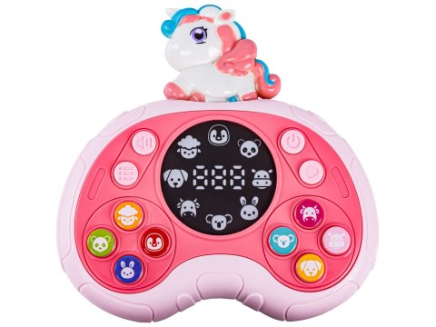 Zabawka Na Pamięć KONTROLER JEDNOROŻEC Gamepad Edukacyjna gra dla dzieci Pad Konsola