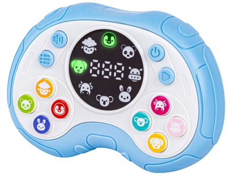 Zabawka Na Pamięć KONTROLER NIEBIESKI Gamepad Edukacyjna gra dla dzieci Pad Konsola