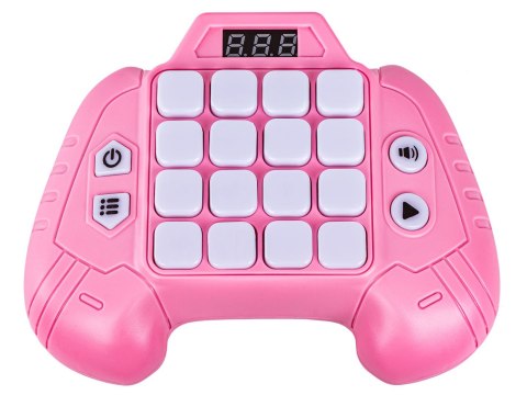 Zabawka Na Pamięć KONTROLER RÓŻOWY Gamepad Edukacyjna gra dla dzieci Pad Konsola Memory 16 klawiszy
