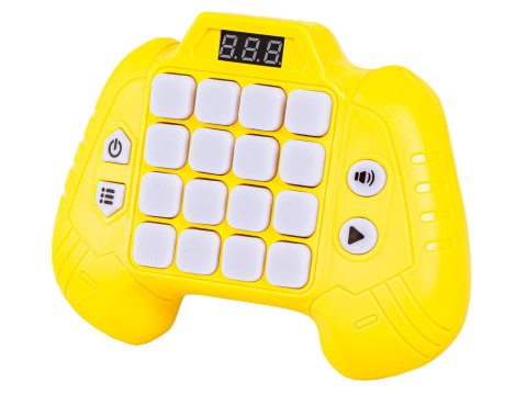 Zabawka Na Pamięć KONTROLER ŻÓŁTY Gamepad Edukacyjna gra dla dzieci Pad Konsola Memory 16 klawiszy