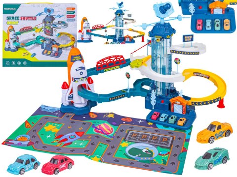 Zjazd Tor Samochodowy Parking Winda Stacja kosmiczna + Pojazdy