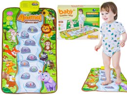 Edukacyjna Muzyczna Mata Sensoryczna Dla Dzieci ZWIERZĘTA