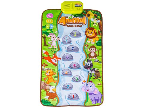 Edukacyjna Muzyczna Mata Sensoryczna Dla Dzieci ZWIERZĘTA
