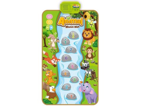 Edukacyjna Muzyczna Mata Sensoryczna Dla Dzieci ZWIERZĘTA