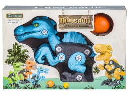 Klocki Konstrukcyjne DINOZAUR Do Skręcania I Rozkręcania Zestaw Klocków