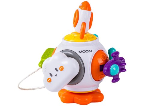 Kostka Sensoryczna Edukacyjna Interaktywna Zabawka Stacja Kosmiczna Rakieta