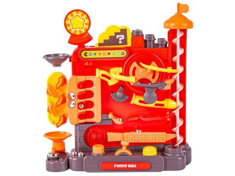 Kulkowy Tor Przeszkód Zjeżdżalnia Zjazd Dla Kulek Kulodrom Zabawka interaktywna