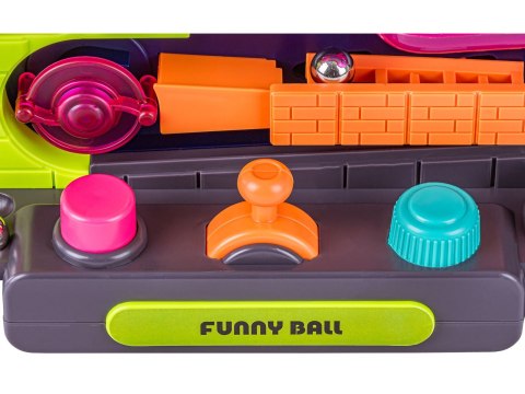 Kulkowy Tor Przeszkód Zjeżdżalnia Zjazd Dla Kulek Kulodrom Zabawka interaktywna