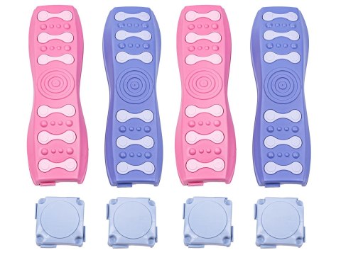 Ścieżka Sensoryczna Dla Dzieci KAMIENIE BALANSUJĄCE Do Ćwiczenia Równowagi Trening Nowa Wersja 6 Podkładek W Stopniach