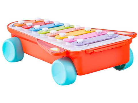 Tęczowe Cymbałki Ksylofon Rakieta Kosmiczna Zabawka Muzyczna Dla Dzieci