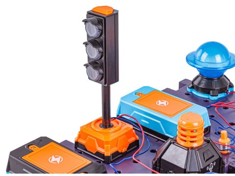 Zestaw Do Eksperymentów Naukowych Sygnalizacja Świetlna Wiatrak Zabawka Naukowa Eksperyment Obwód Elektroniczny