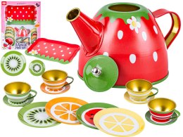 Zestaw Kawowy, do Parzenia Herbaty Kawy Czajnik Filiżanki + Akcesoria 16 el.