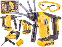 Zestaw Narzędzi Młotowiertarka Młot Wiertarka Udarowa Udar Dla Dzieci