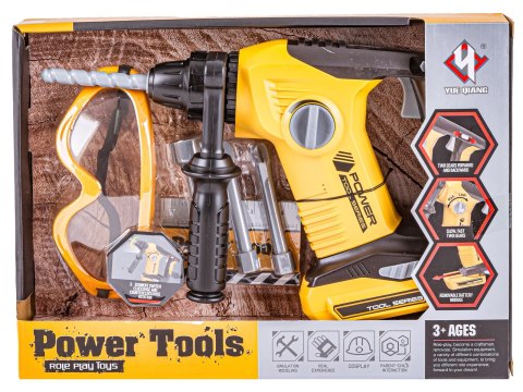 Zestaw Narzędzi Młotowiertarka Młot Wiertarka Udarowa Udar Dla Dzieci