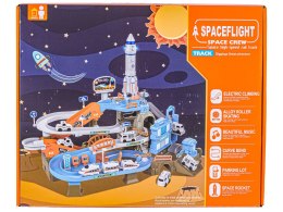 Zjazd Tor Samochodowy Parking Zjeżdżalnia Stacja Kosmiczna Rakieta