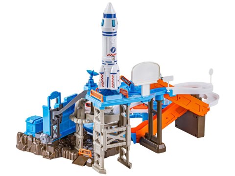 Zjazd Tor Samochodowy Parking Zjeżdżalnia Stacja Kosmiczna Rakieta