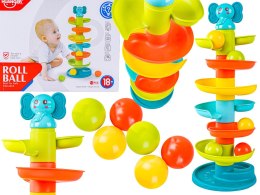 Zjeżdżalnia Dla Piłek Kulodrom Wieża Tor Kulkowy Dla Piłeczek Kolorowe Piłki