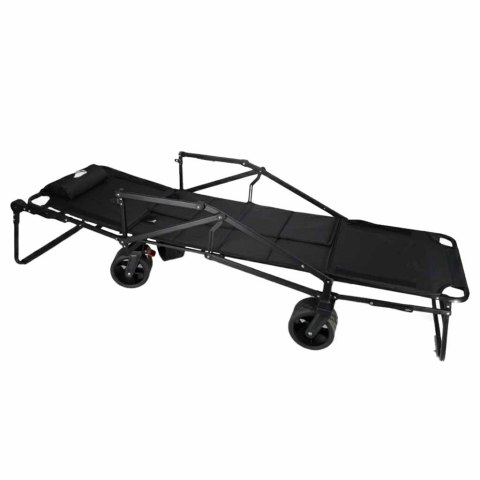 Wózek transportowy LUARO składany łóżko polowe 2w1