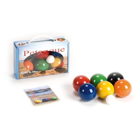 Drewniane Kule do Gry 6 szt. Boule Bule Petanque LONDERO 75 mm