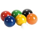 Drewniane Kule do Gry 6 szt. Boule Bule Petanque LONDERO 75 mm