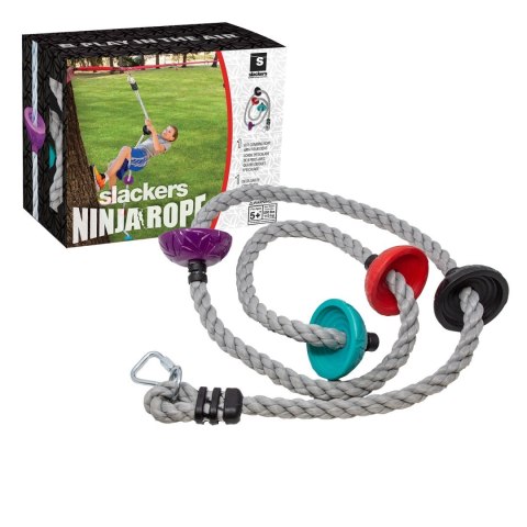 Lina Do Wspinania z 4 Stopniami Schildkrot Ninja Rope 2,5m Wspinaczkowa