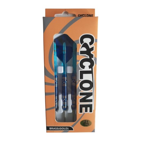 Lotki Rzutki Stalowe Mosiądz do Darta Arrows MASTER Cyclone Brass 3szt. 21g