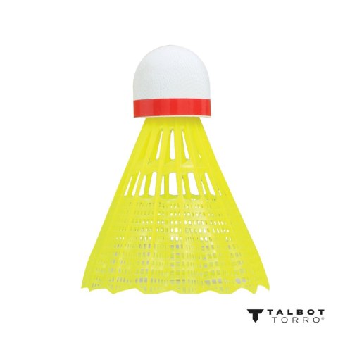 Lotki do Badmintona TALBOT-TORRO Tech 350 Fast 3 szt. Żółte