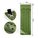 Mata Samopompująca KINGCAMP Deluxe 10 Gruba Karimata Zielona