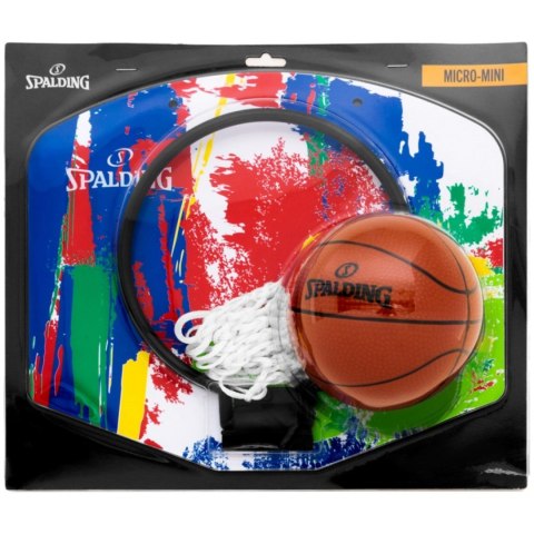 Mini Kosz Do Koszykówki Pokojowy SPALDING Marble Series Tablica