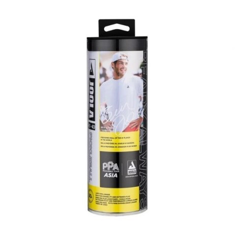 Piłki Do Pickleballa JOOLA HC 40 3 Sztuki Outdoor Żółte