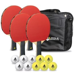 Rakietki Paletki do Tenisa Stołowego Ping Ponga JOOLA Quattro Zestaw 1,2 mm