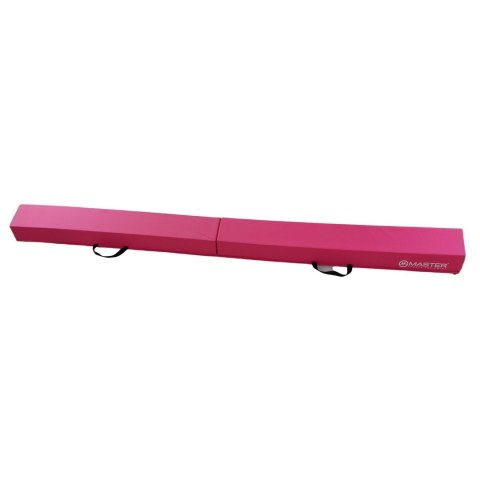 Równoważnia Gimnastyczna do Ćwiczeń dla Dziecka MASTER 240 x 15 cm Różowa
