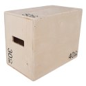 Skrzynia Plyometryczna Drewniana Do Crossfitu MASTER Plyo Box 3w1