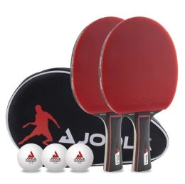Zestaw Rakietki do Tenisa Stołowego Pokrowiec Piłeczki JOOLA Set Duo Pro