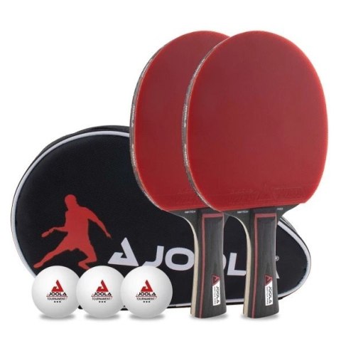 Zestaw Rakietki do Tenisa Stołowego Pokrowiec Piłeczki JOOLA Set Duo Pro