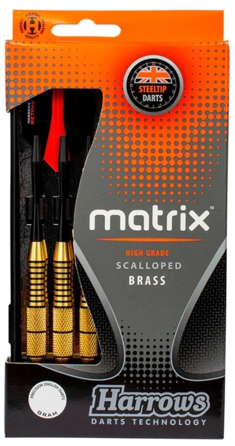 Lotki Rzutki Stalowe Steel Tip do Darta Solidne HARROWS STEEL MATRIX 24g
