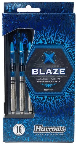 Rzutki Lotki Soft Tip do Darta Elektronicznego HARROWS BLAZE SOFT 16g
