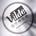 Czajnik na Gaz Indukcja z Gwizdkiem Stalowy Czarny Solidny Trwały VILDE 3 l