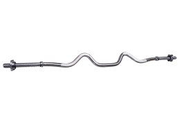 Gryf Łamany Złamany do Ćwiczeń Treningu Dwuręczny KUBISPORT 1220/25 mm