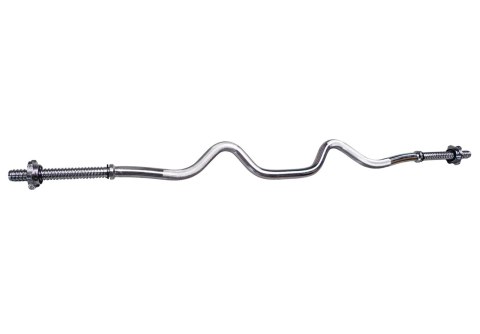 Gryf Łamany Złamany do Ćwiczeń Treningu Dwuręczny KUBISPORT 1220/25 mm