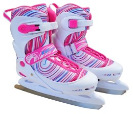 Łyżwy Figurowe Kobiece Dziewczęce Regulowane KUBISPORT roz.38-41