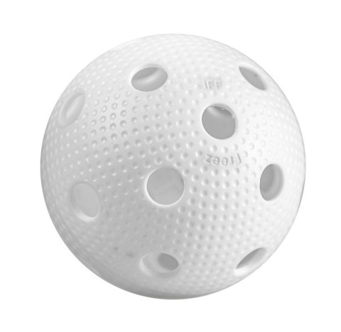 Piłeczka do Unihokeja Hokeja Ulicznego Floorball FREEZ BALL OFFICIAL Biała