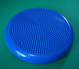 Poduszka do Balansowania Balansująca Masująca Niebieska KUBISPORT 33 cm